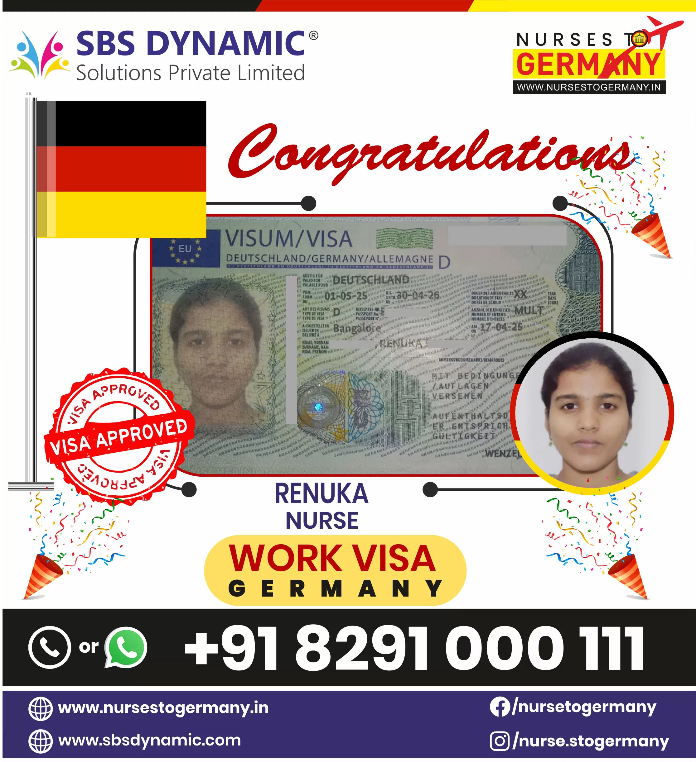 Indian nurses working in Germany