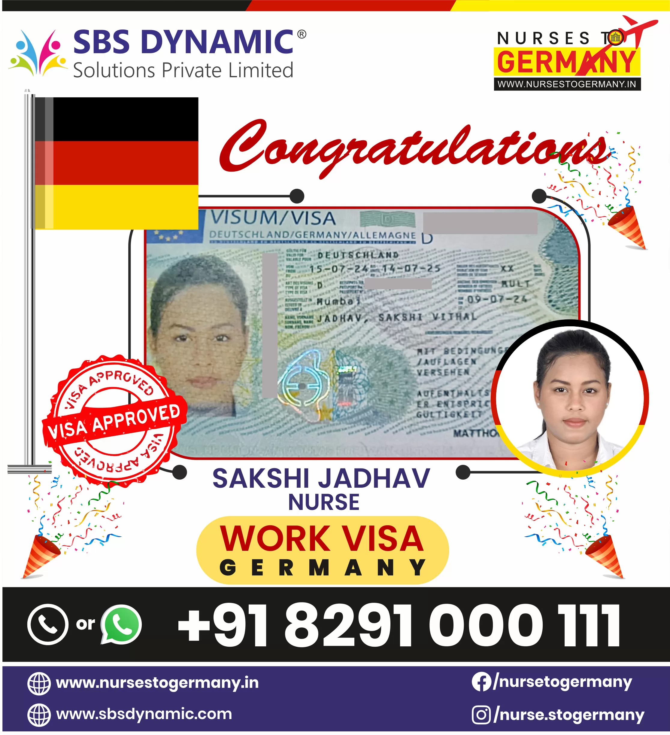 Indian nurses working in Germany