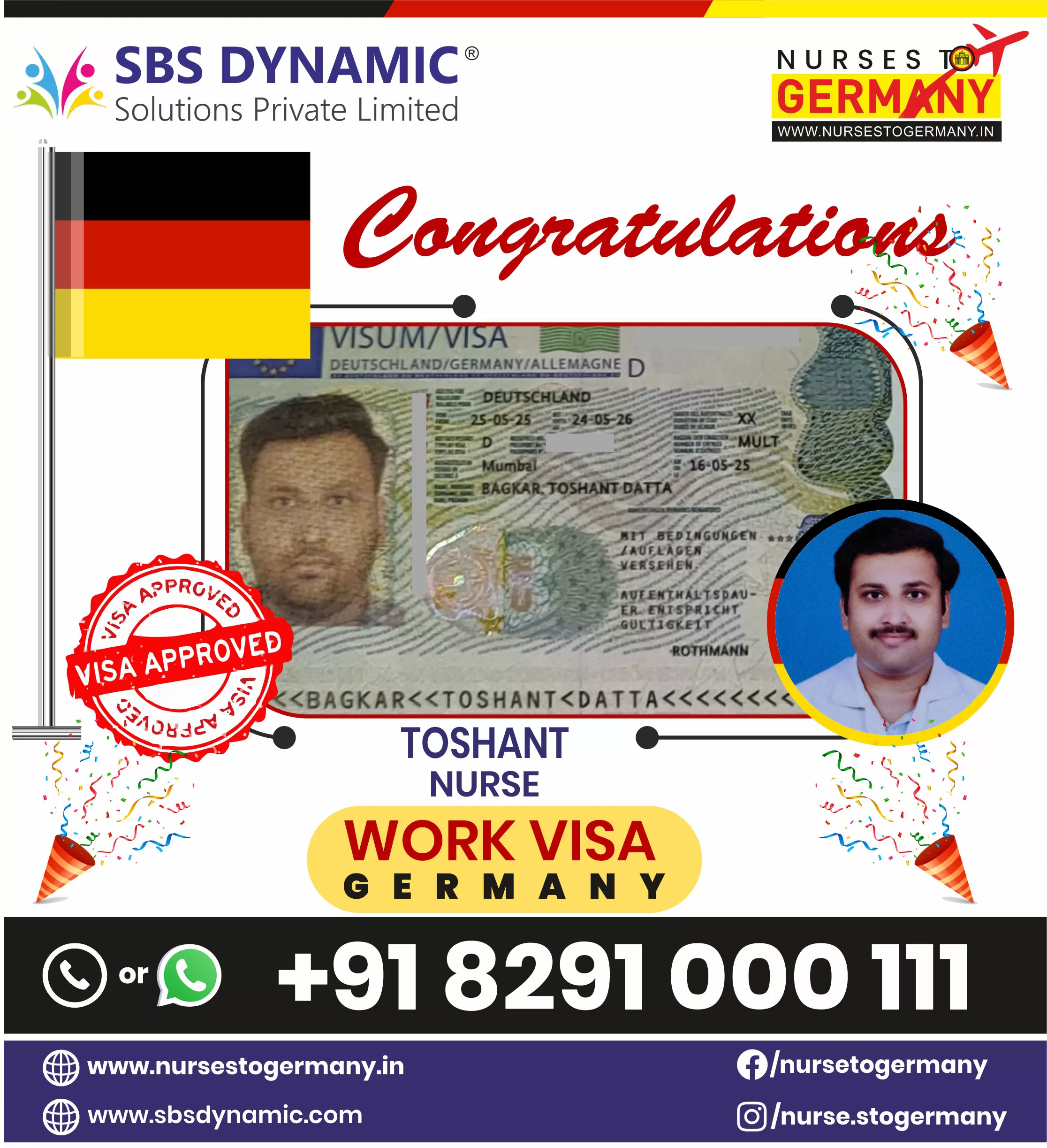 Indian nurses working in Germany