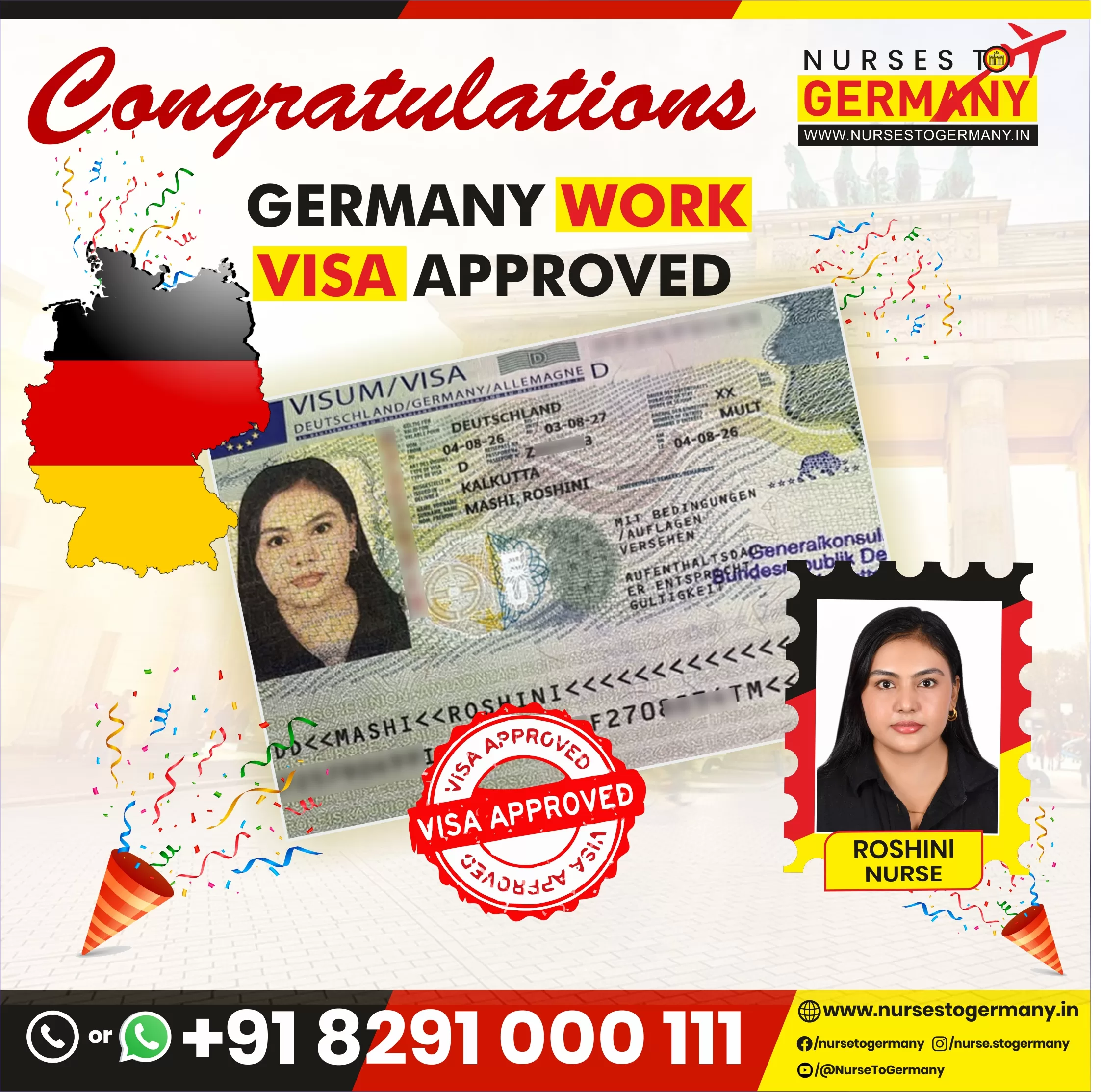 Roshini Mashi - Visa Approved